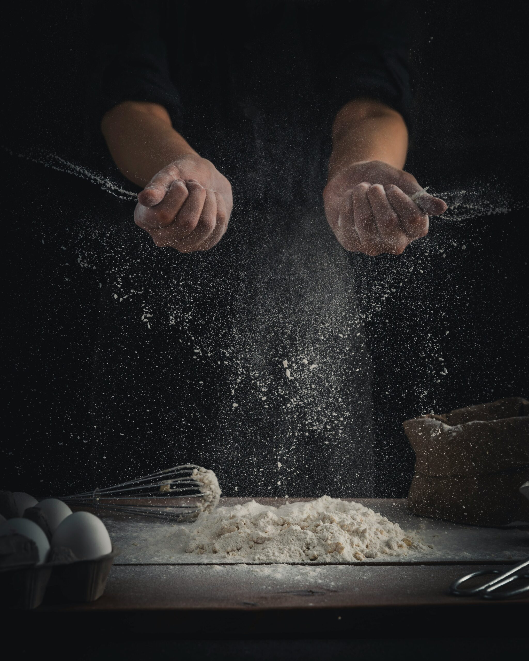 image of person baking